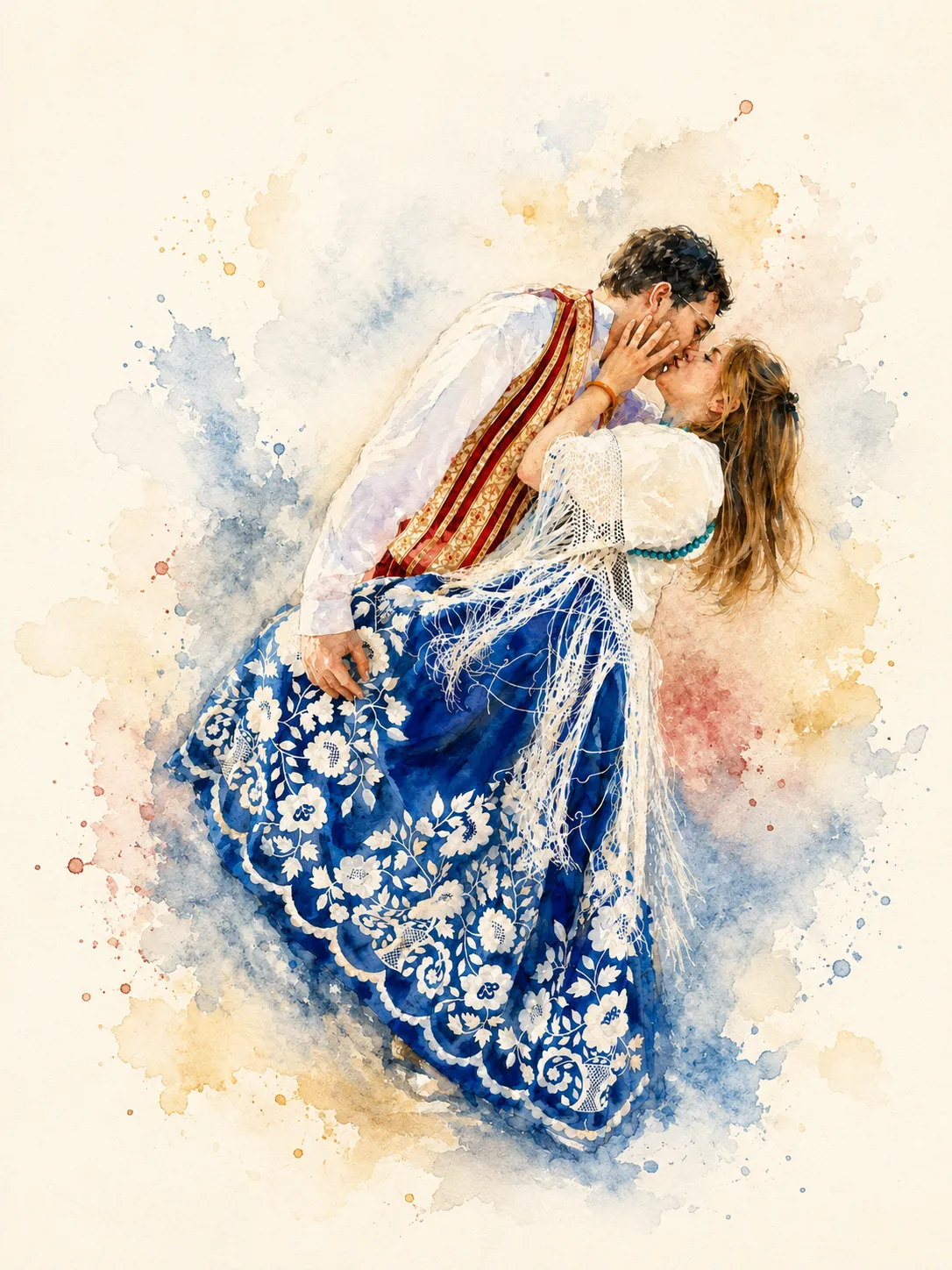 Aquarela de los novios